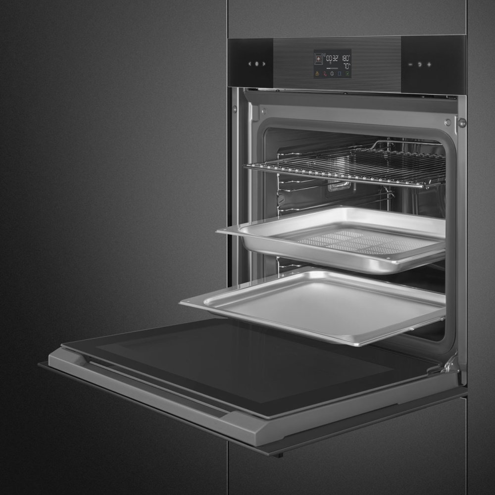 Духовой шкаф SMEG SO6102S3PB3 Linea с паром