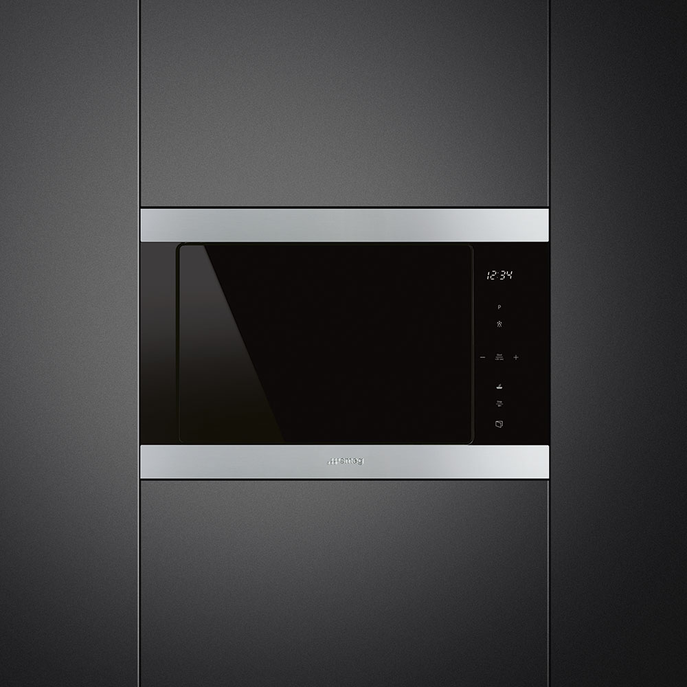 Встраиваемая микроволновая печь SMEG FMI325X