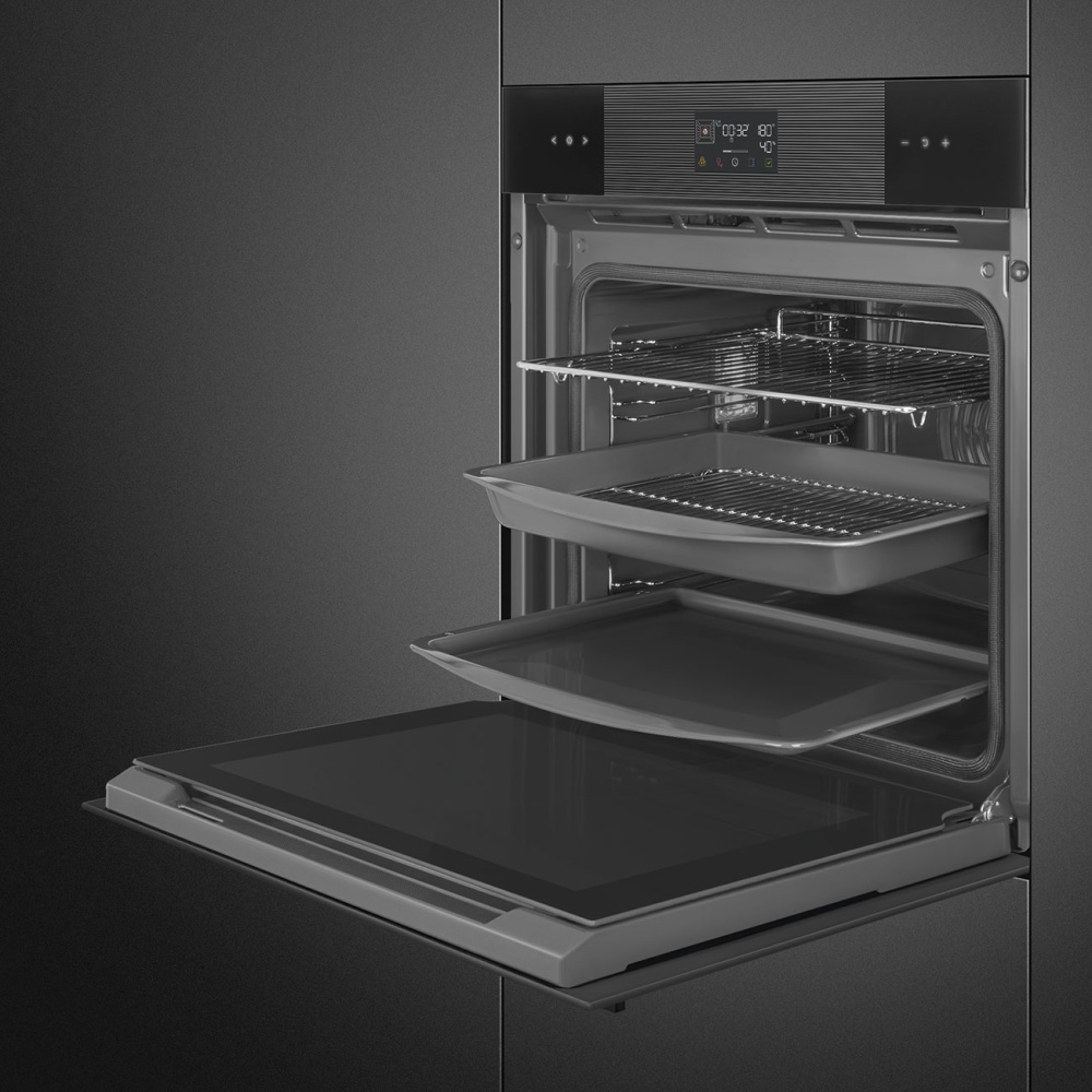 Духовой шкаф SMEG SOP6102S2PB3 Linea пиролитический с паром