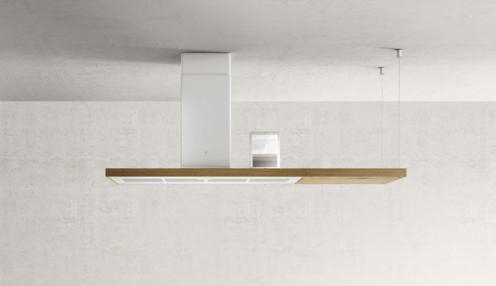 Вытяжка островная ELICA BIO ISLAND WH/A/120X53 ROVERE