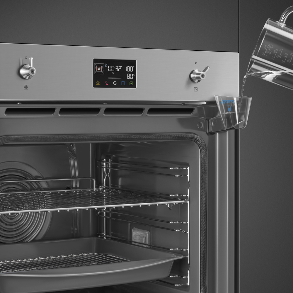 Духовой шкаф SMEG SOP6302S2PX Classica пиролитический с паром