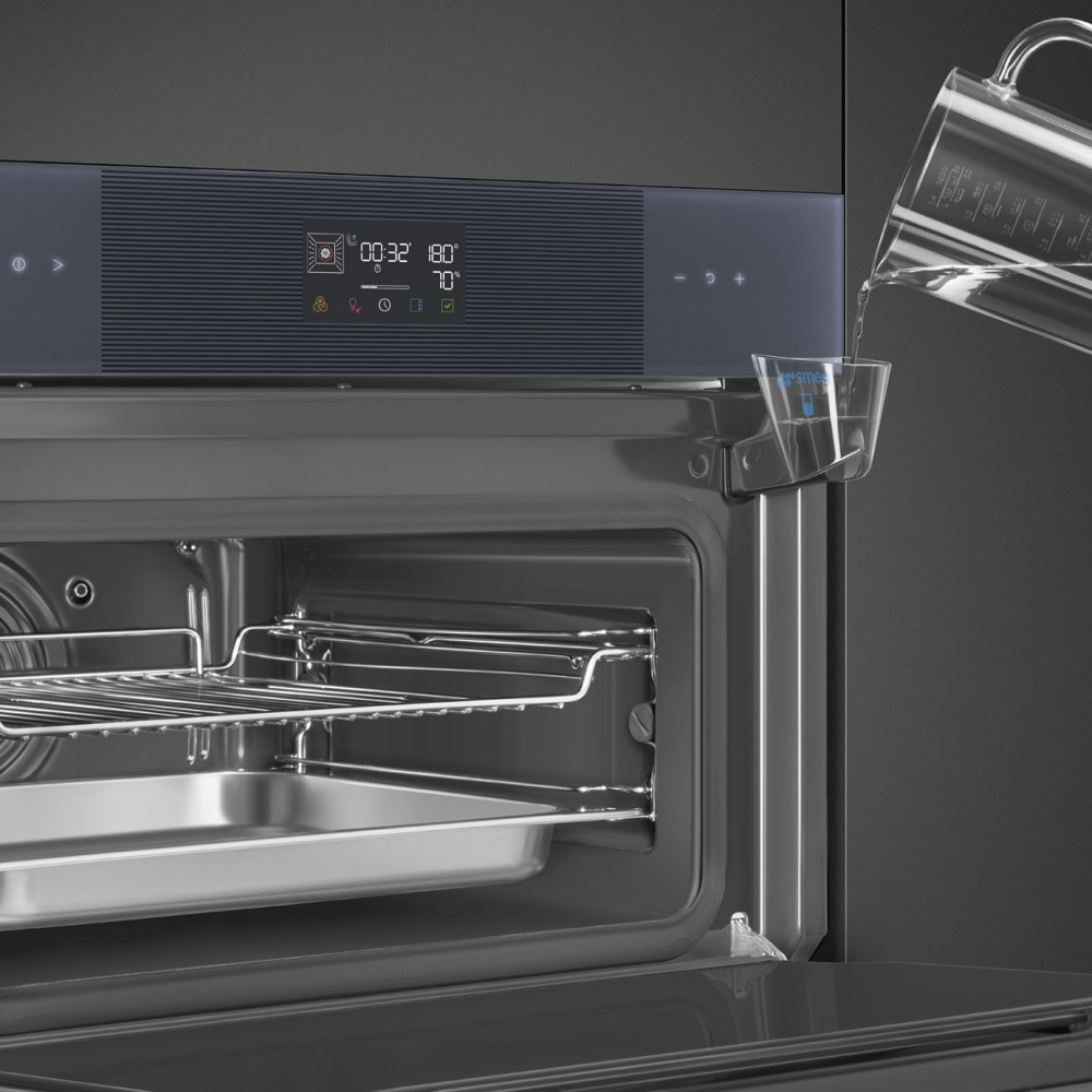 Духовой шкаф SMEG SO4102S3G Linea с паром