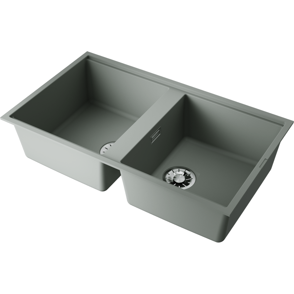 Кухонная мойка Omoikiri Kitagawa 83-2-U-WG Artceramic/wind green