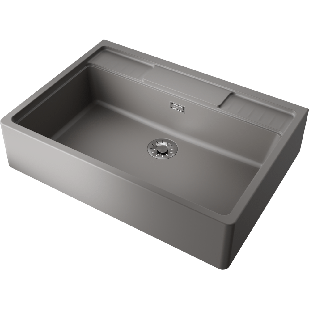 Кухонная мойка Omoikiri Kinokawa 90-GR Artceramic/leningrad grey